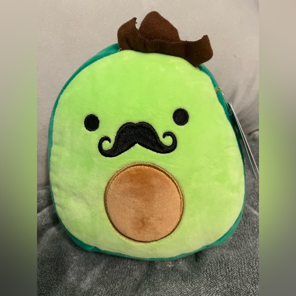 7 INCH AUSTIN WITH MUSTACHE SQUISHMALLOW